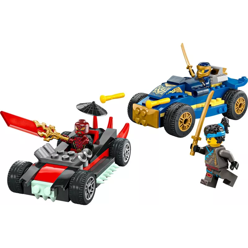 Klocki Ninjago 71840 Wyścigowy Pojedynek Rogue vs Drix