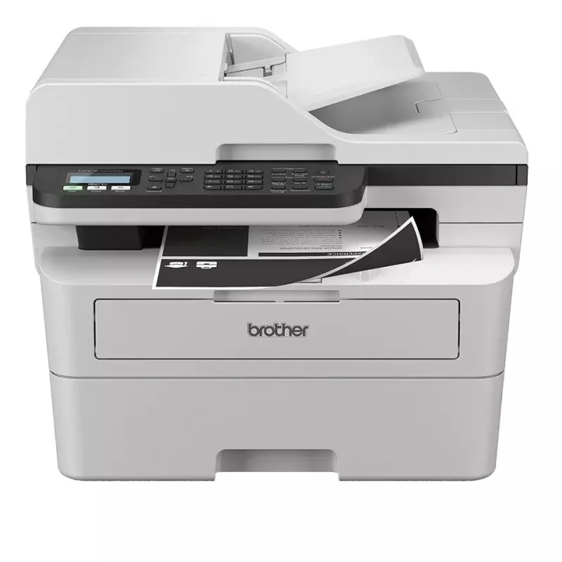 Wielofunkcyjna Drukarka Laserowa Brother MFC-B7800DN — Monochromatyczna, A4, Dupleks, Wi‑Fi, Ethernet, 34 str./min, Wyświetlacz LCD 4,57 cm