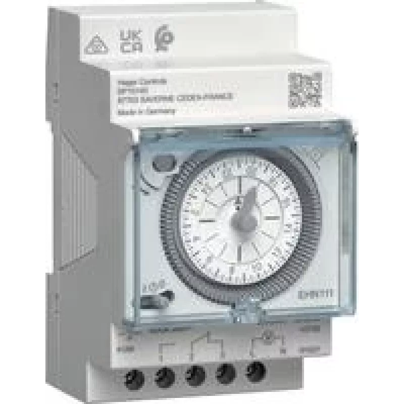 Hager timer switch electromechanical EHN111 with power reserve daily timer 1W 16A 1 (EHN111)