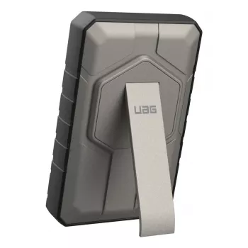 Urban Armor Gear 9B4411114036 powerbank 10000 mAh Ładowanie bezprzewodowe Czarny, Tytan