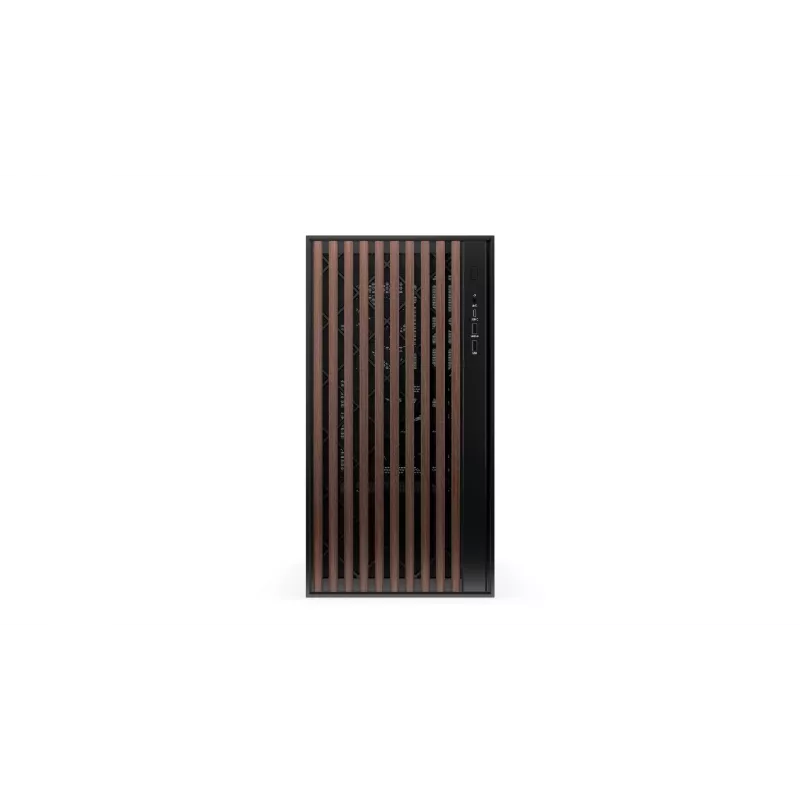 Obudowa komputerowa KRUX Palum KRXD008 ATX czarna — 2 wnęki 3,5 cala, 2 wnęki 2,5 cala, 2 wentylatory 120 mm, GPU do 39,5 cm