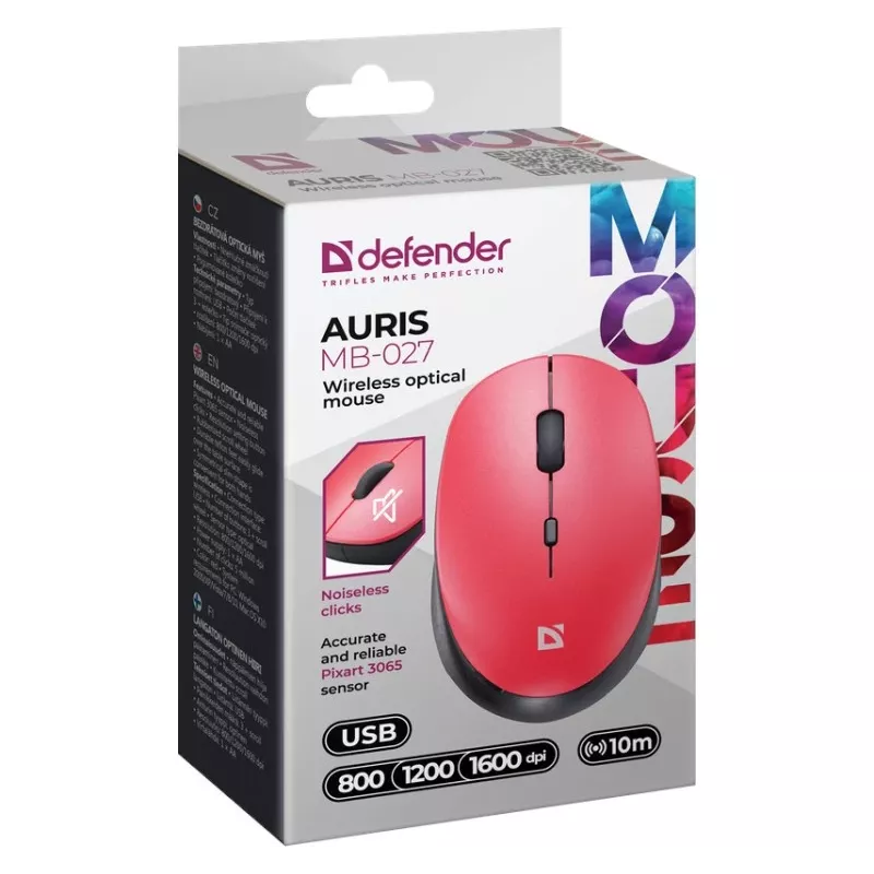 Mysz bezprzewodowa DEFENDER AURIS MB-027