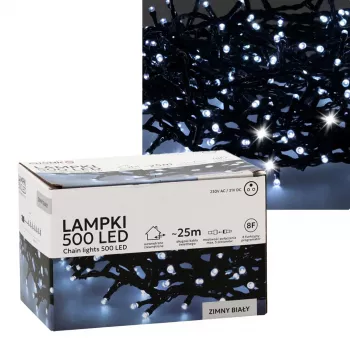 Zestaw taśm LED Extralink 500L chłodna biel — długość 3 m + 25 m wewnątrz/na zewnątrz