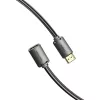 Kabel HDMI Vention AHCBD 0,5 m, wtyk HDMI Typ A męski na gniazdo HDMI Typ A żeński, HDMI 2.0, pozłacane styki, czarny