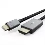 Kabel Mini DisplayPort na HDMI CABLETIME — 1,8 m, 4K@30 Hz