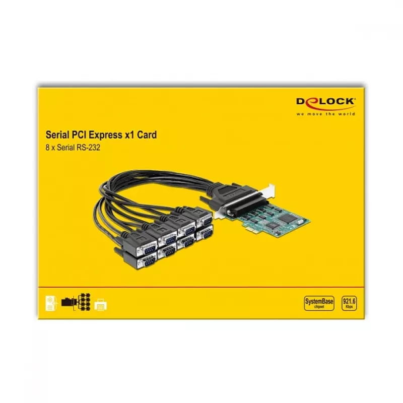 Wewnętrzny adapter RS-232 DeLOCK 90411