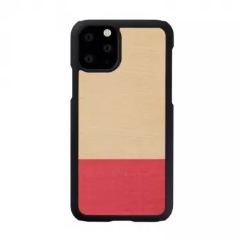 Etui na smartfona man and wood dla iPhone 11 Pro, czarne, z deseniem mismatch