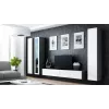 Cama pełna Szafka VIGO '180' 180/40/30 dąb sonoma/biały połysk