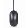 Przewodowa klawiatura pełnowymiarowa z myszą Gembird KBS-UML-01 — USB, QWERTY US, 104 klawisze, czarna
