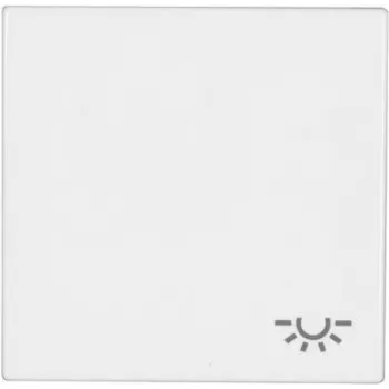 Akcesorium do przełącznika elektrycznego Jung LS 990 L WW, biały, kompatybilny z seriami 531 U/532 U/533 U, IP44