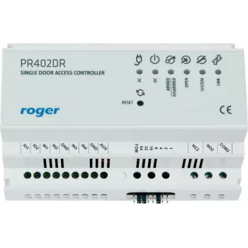 Kontroler dostępu RoGer PR402DR 9050 — jednostka kontroli dostępu do drzwi z zaawansowanymi funkcjami bezpieczeństwa