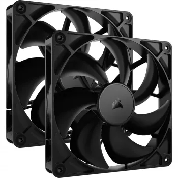 Corsair RS140 Wentylator obudowy 140 mm Zestaw 2 szt. Czarny