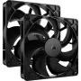Corsair RS140 Wentylator obudowy 140 mm Zestaw 2 szt. Czarny