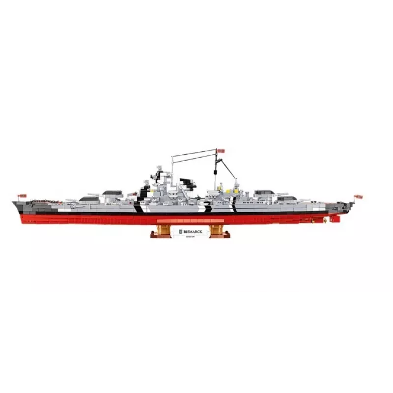 Zestaw konstrukcyjny Cobi Pancernik Bismarck model z 3204 elementami - Cobi CO BI-4860