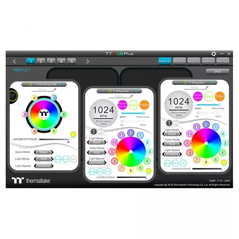 Chłodnica cieczy All-in-one Thermaltake Floe DX RGB 360