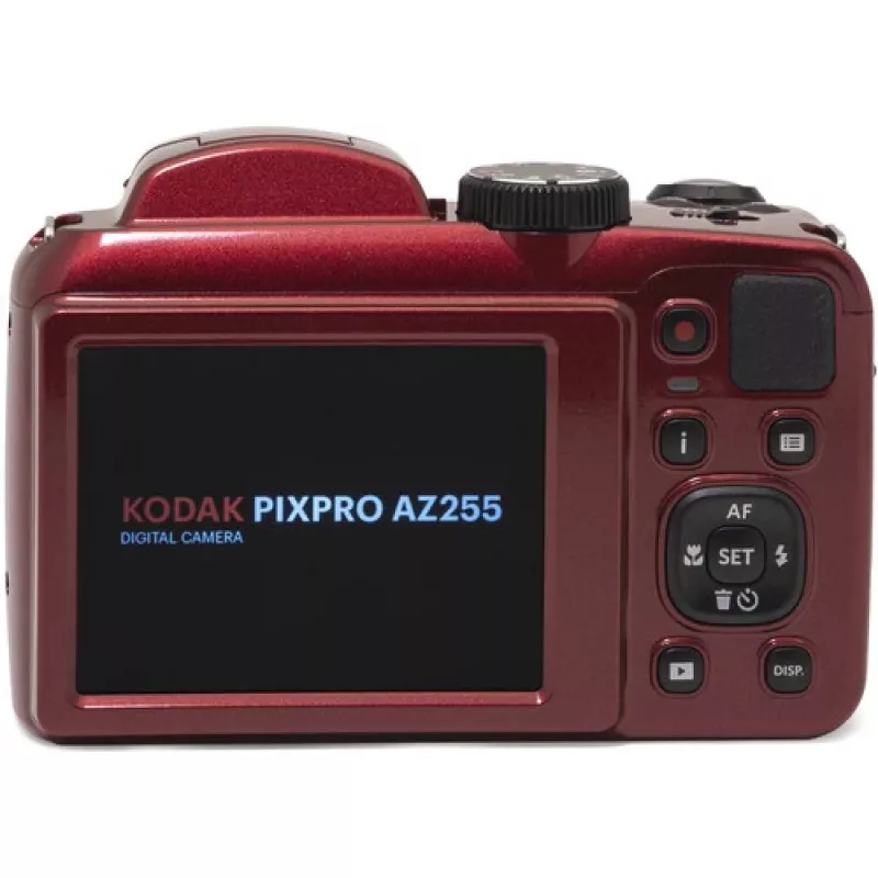 Kodak PIXPRO AZ255 1/2,3 Aparat kompaktowy 16,35 MP BSI CMOS 4608 x 3456 pikseli Czerwony (AZ255RD)