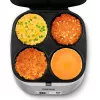 ROMMELSBACHER PC 1800, 4 naleśniki, srebrny, plastik, 13,5 cm, przyciski, 1800 W