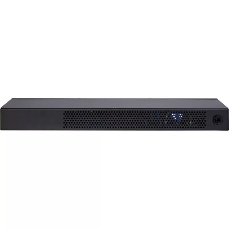 Inter-Tech SW-0816 listwa zasilająca (PDU) 8 gniazd AC Czarny