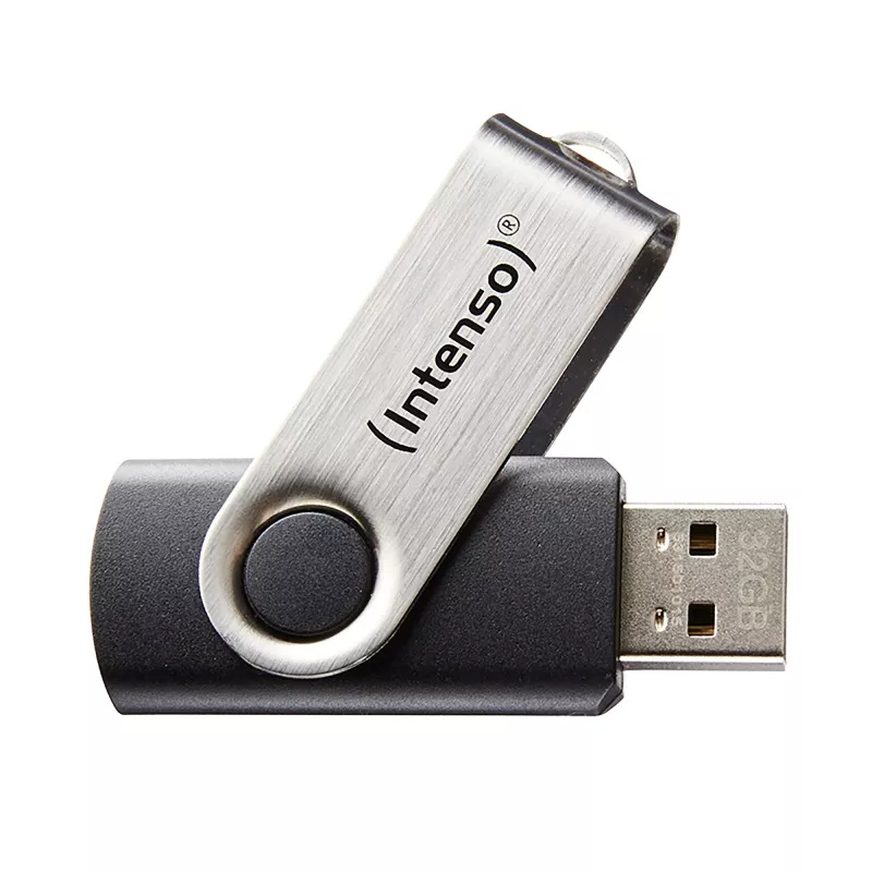 Pamięć USB Intenso 32 GB USB Type-A 2.0 Czarno-Srebrna