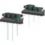 454/7 HF Set 1 Quergriff-Schraubendreher + Rack, 7-teilig (schwarz/grün, mit Haltefunktion)