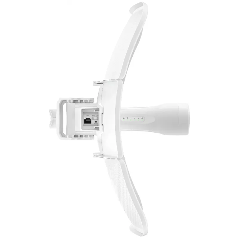 Mostek sieciowy TP-LINK Beam Bridge 5 UR KIT, 5 GHz single-band, Wi‑Fi 5 (802.11ac), Gigabit Ethernet, antena zewnętrzna, maks. zasięg 15000 m, biały
