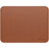 Satechi Premium mysz Pad - Podkładka pod mysz ze skóry wegańskiej (brązowa)