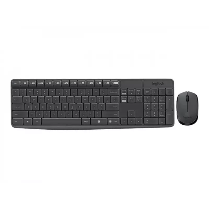 Bezprzewodowy zestaw klawiatura i mysz Logitech MK235