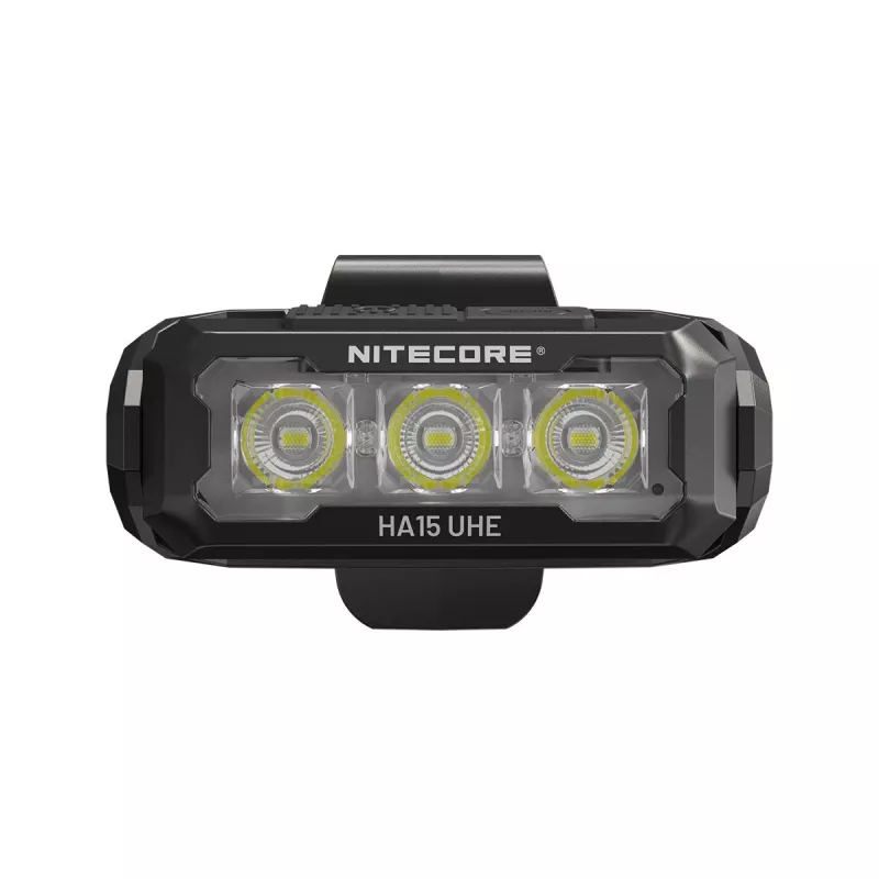 Lampa czołowa Nitecore HA15 UHE – kompaktowe światło bez użycia rąk, maks. 400 lumenów