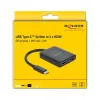 Rozgałęźnik USB typu C DeLOCK 87755