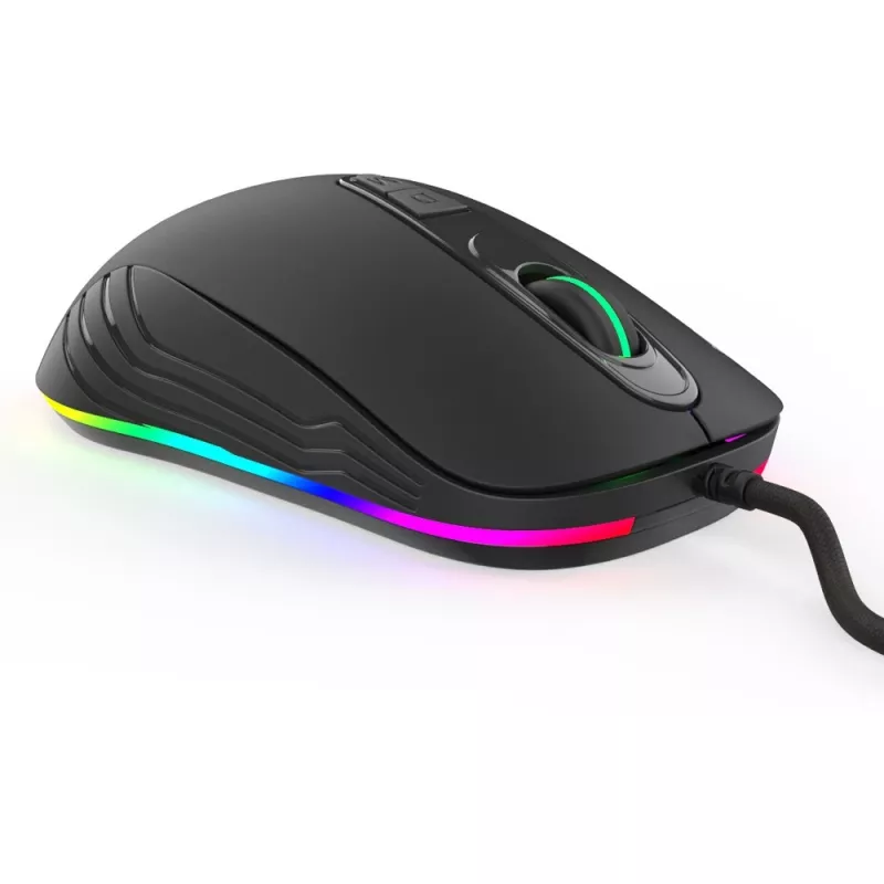 Mysz gamingowa INCA IMG-348 3200 DPI. RGB. 7 przycisków. USB. SW retail