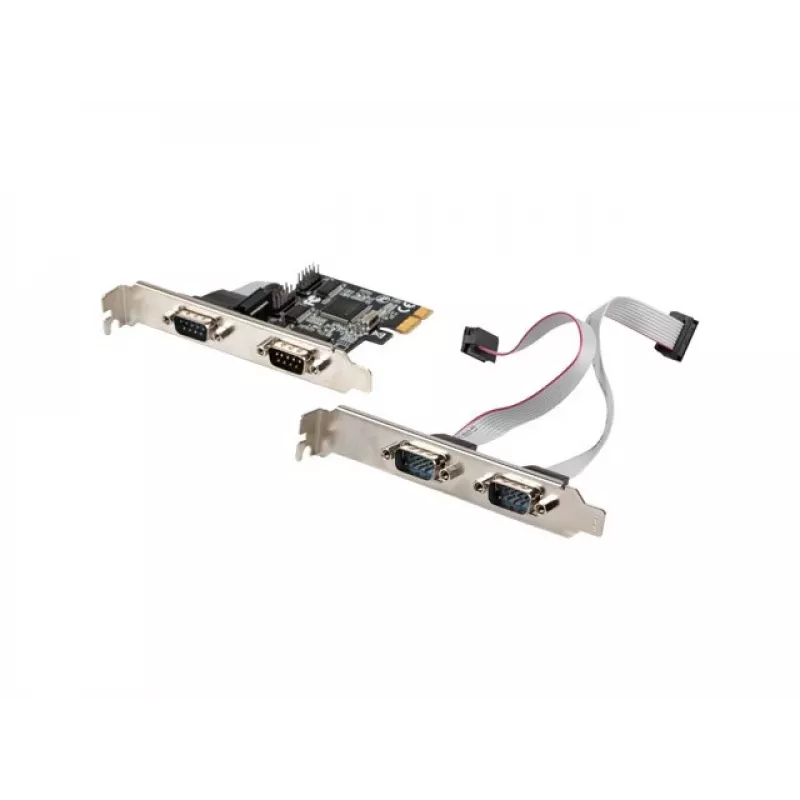 Karta interfejsu wewnętrzna PCIe Lanberg PCE-DB9-004