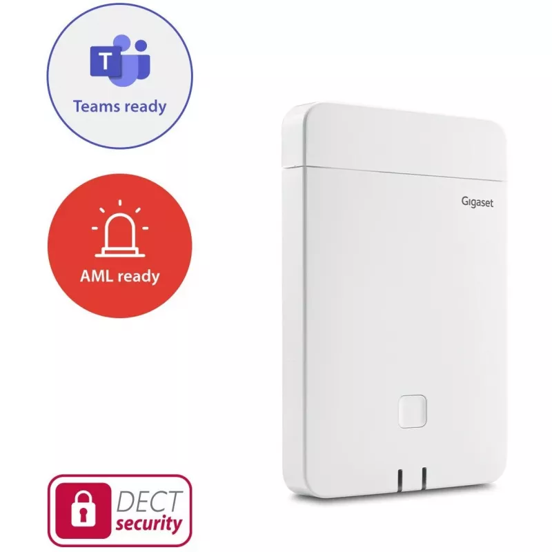 Stacja bazowa DECT Gigaset PRO N870 SPK PRO — łączność bezprzewodowa, wysokowydajny wielokomórkowy system DECT