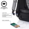 Plecak XD-Design Bobby Hero Small Szary Czarny