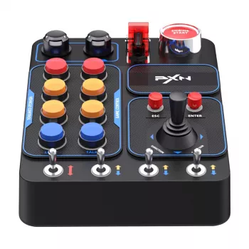 Panel przycisków skrzynki sterowniczej PXN PXN-CB1 do simracingu — zewnętrzny panel przycisków
