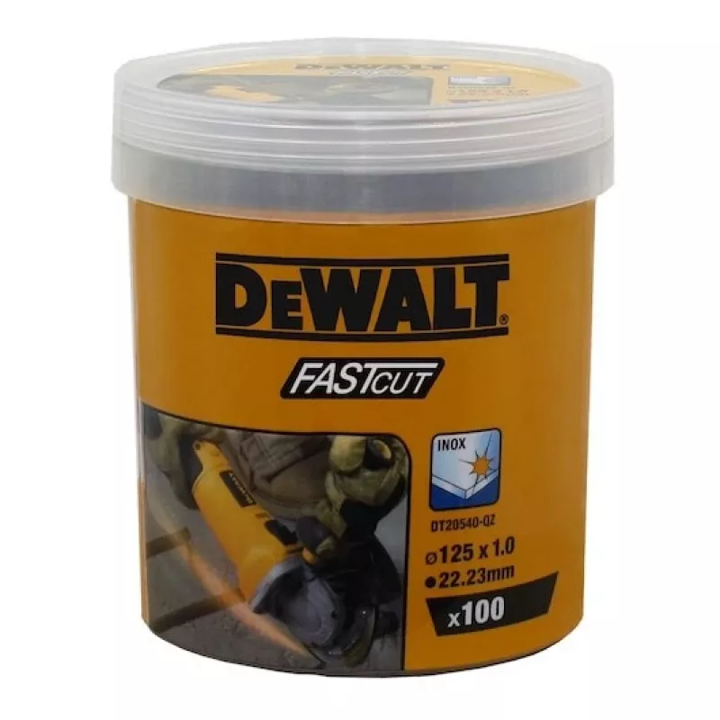 Tarcza szlifierska DeWALT DT20540-QZ z płaskim środkiem do żelaza, metalu i stali nierdzewnej