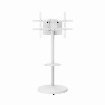 Wolnostojący stojak pod telewizor GEMBIRD TVS-86TR-01-W do telewizorów 37–86 cali, biały, obrotowy i z regulacją nachylenia, VESA 200x200–600x400, maks. obciążenie 50 kg