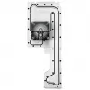 Stealkey Customs Distroplate do Fractal Design North D4 — zbiornik akrylowy (SW10099)