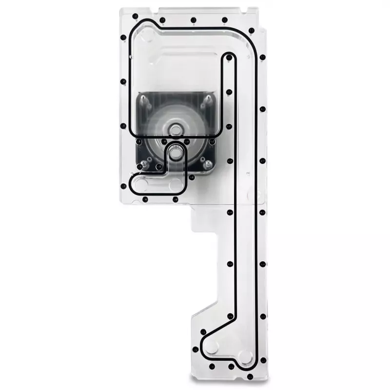 Stealkey Customs Distroplate do Fractal Design North D4 — zbiornik akrylowy (SW10099)
