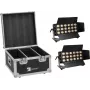 Zestaw oświetlenia LED EUROLITE CLS-18 QCL RGB/WW 18x7W z flightcasem