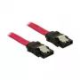Kabel SATA DeLOCK 84301 0.7 m Czerwony