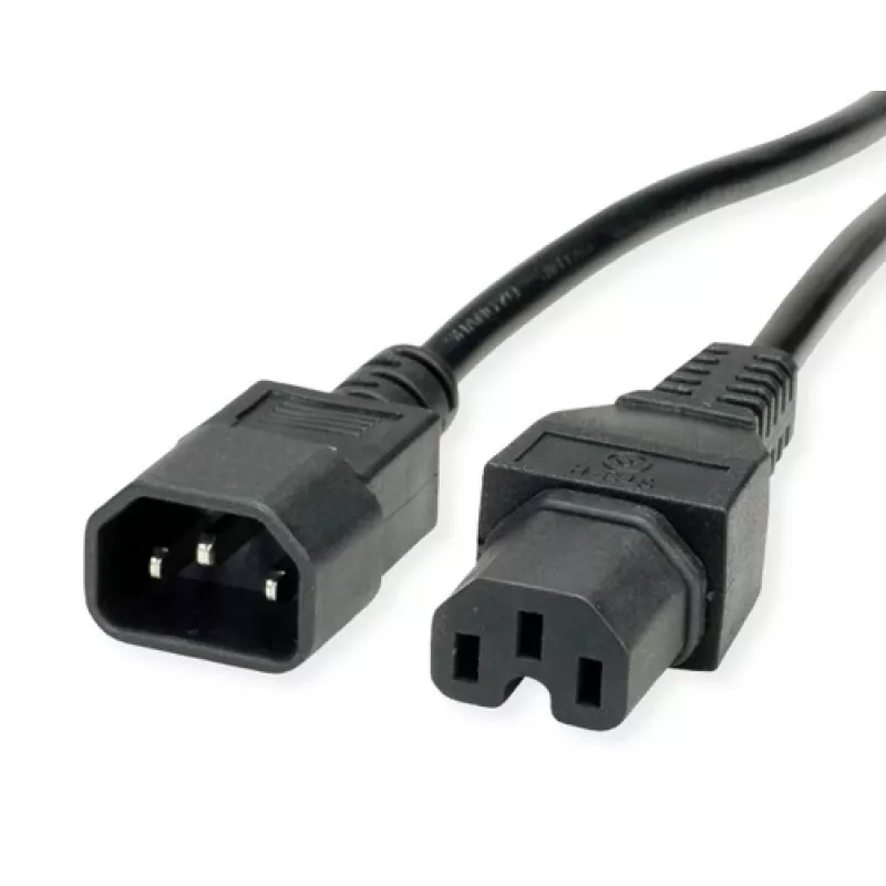 Kabel zasilający Czarny VALUE 19.99.1122