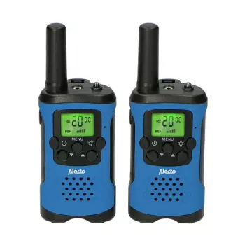 Radiotelefon Alecto FR-115BW — 8 kanałów, zasięg do 7 km, 24 h pracy na baterii, 2 baterie w zestawie
