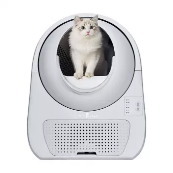 Samooczyszczająca kuweta Catlink Scooper Young, szara — 13 L, 600×580 mm, zasilacz 12 V