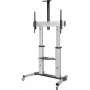 SpeaKa Professional SP-6646944 Uchwyt do wyświetlaczy informacyjnych 2,54 m (100 ) Czarny - Srebrny (SP-6646944)