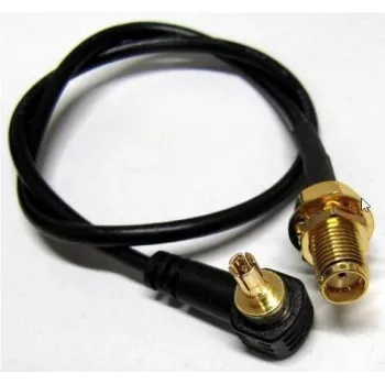 ALLNET ANT-PIG-SMAF-CRC9 Kabel koncentryczny 0,15 m SMA Czarny (ANT-PIG-SMAF-CRC9)