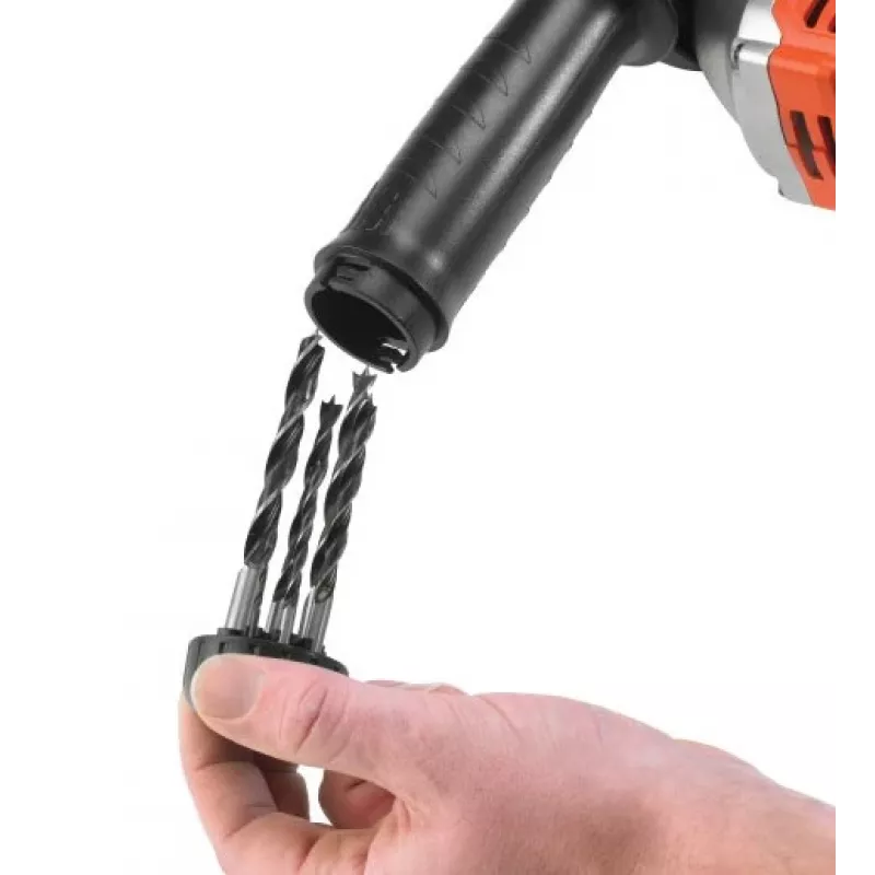 Młotowiertarka Czarny+DECKER 1100 W 13 mm