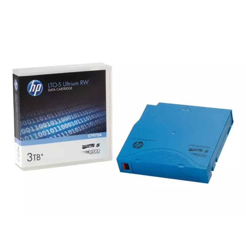 Hewlett Packard Enterprise HPE Ultrium Non-Custom Labeled Data Cartridge - 20 x LTO Ultrium 5 - 1,5TB / 3TB - etykietowana - Jasnoniebieski - Nośnik danych (C7975AN)