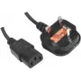 Kabel zasilający Tecline 809010 Czarny 1.8 m