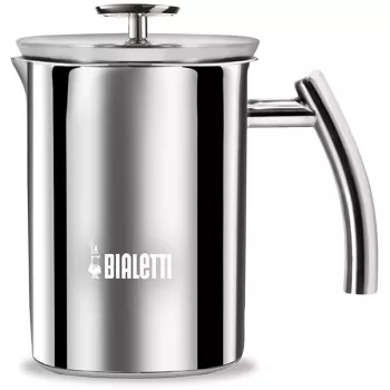Bialetti 3990, Ręczny elektryczny spieniacz do mleka, Stal nierdzewna, Stal nierdzewna, 1000 ml, 1 l, 200 mm