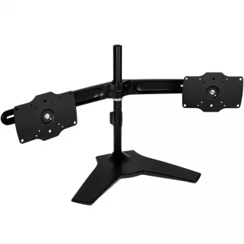 SilverStone SST-ARM23BS-L - Uchwyt na dwa monitory - czarny